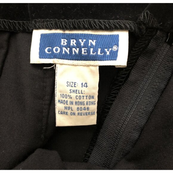 Vintage Black Velvet Pencil Skirt Women’s Size 14 Witchy Grunge Dark Romantic - Picture 4 of 8